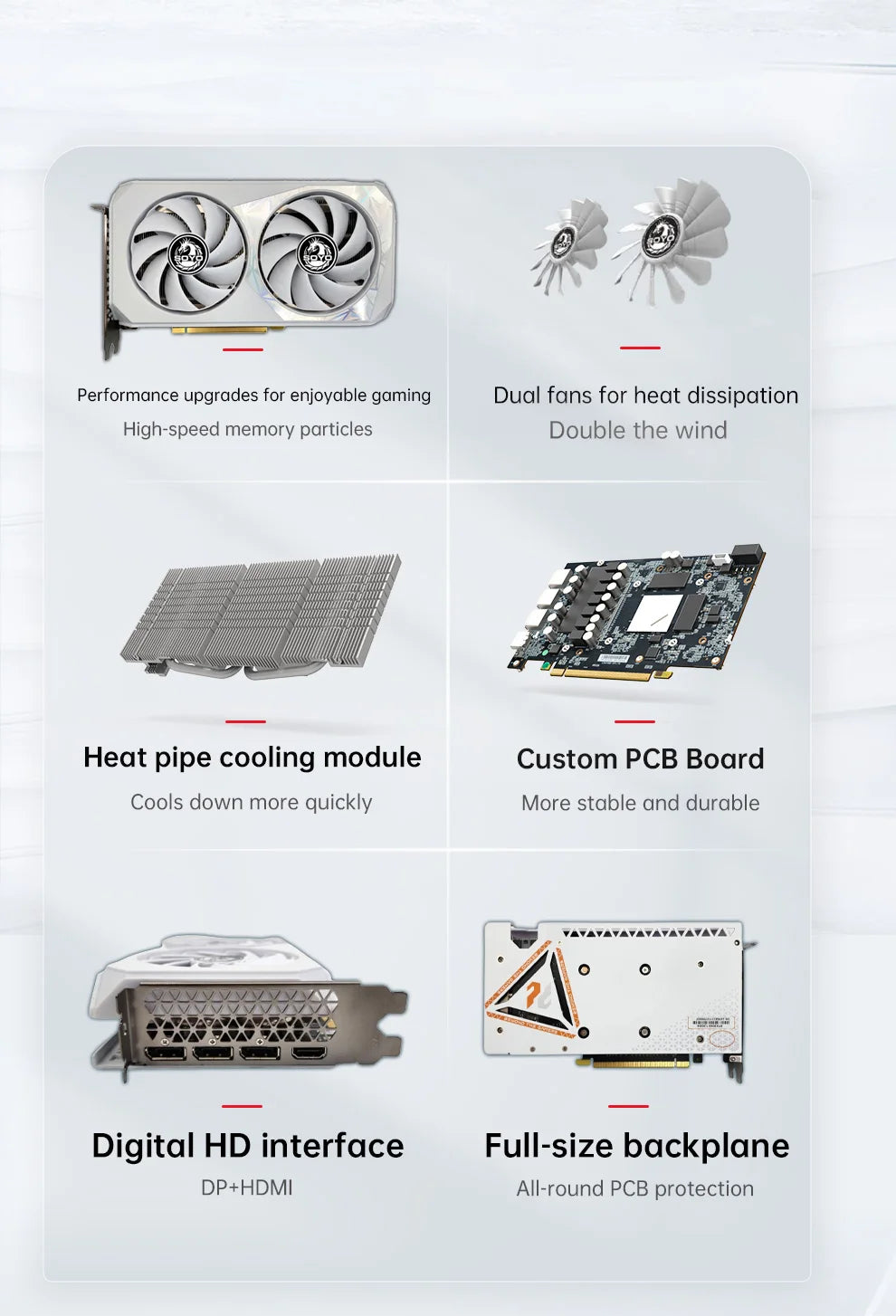 SOYO New Gaming Graphics Cards NVIDIA GeForce RTX 3060 12GB GDDR6 192 Bit Desktop GPU Video Card Computer components