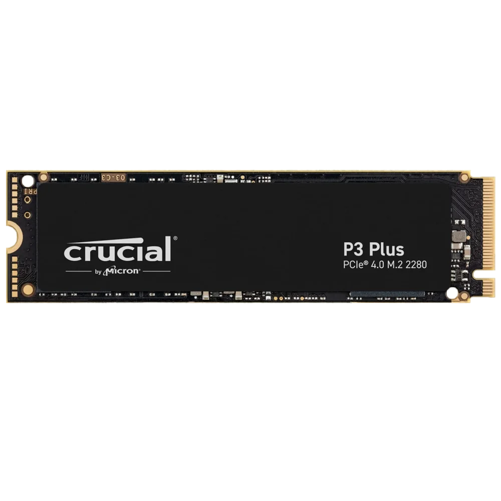 Crucial P3 Plus 1TB 2TB PCIe Gen4 3D NAND NVMe M.2 SSD, Up to 5000MB/s Solid State Drive for Gaming PC and Laptop(OEM Package)