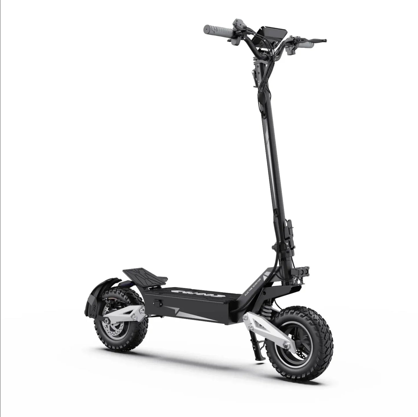 OOTD Adult E-Scooter T10 900W Power 48V13.5Ah LED Display Electric Scooter 11-inch Off-Road Vacuum Tire Foldable EScooters