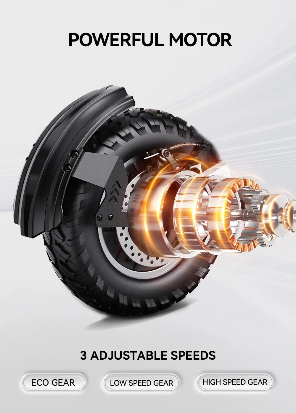 OOTD Adult E-Scooter T10 900W Power 48V13.5Ah LED Display Electric Scooter 11-inch Off-Road Vacuum Tire Foldable EScooters