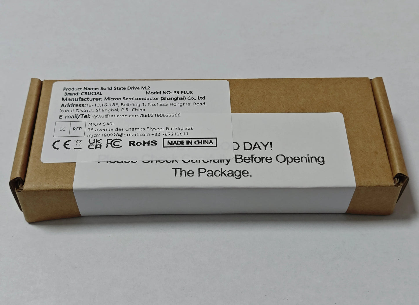 Crucial P3 Plus 1TB 2TB PCIe Gen4 3D NAND NVMe M.2 SSD, Up to 5000MB/s Solid State Drive for Gaming PC and Laptop(OEM Package)