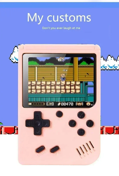 NGNG Portable Game Console with 500 Classic Retro Games 8 Bit 3.0-Inch Color Screen Perfect Birthday Gift for Kids