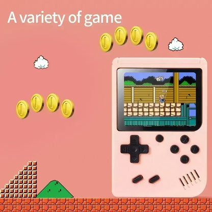 NGNG Portable Game Console with 500 Classic Retro Games 8 Bit 3.0-Inch Color Screen Perfect Birthday Gift for Kids