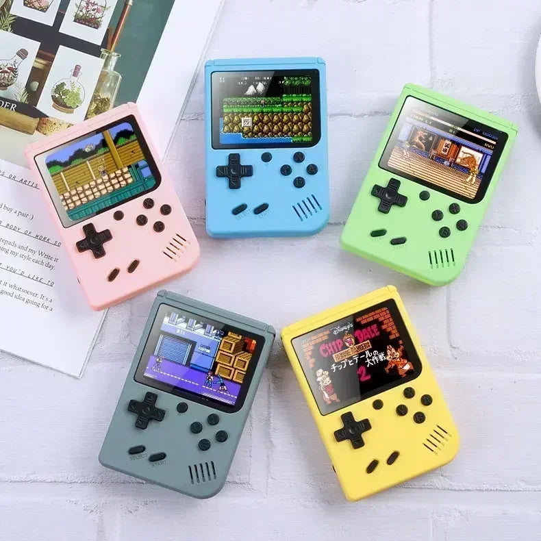 NGNG Portable Game Console with 500 Classic Retro Games 8 Bit 3.0-Inch Color Screen Perfect Birthday Gift for Kids
