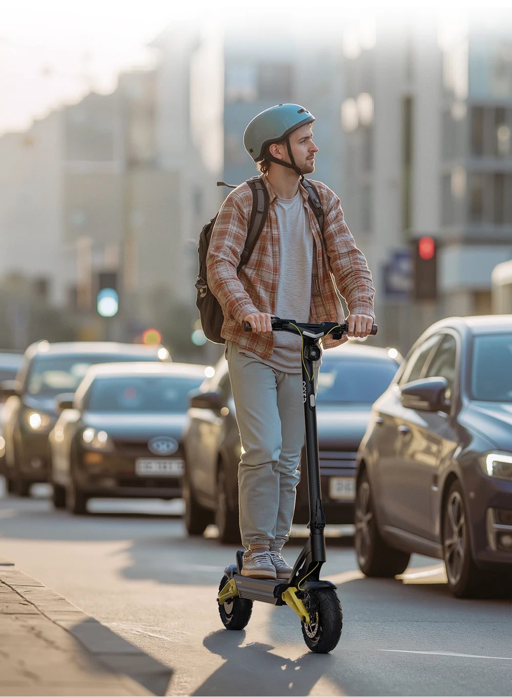 OOTD S10 E-Scooter 1400W Brand Motor 48V20AH Battery City Off-Road Electric Scooter Adult 10-inch Road Tires Foldable EScooters