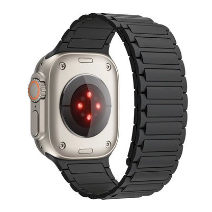 Silicone Magnetic Band for Apple Watch Strap Ultra 3 2 49mm 46mm 45mm 44mm 42mm 40 41mm Bracelet IWatch Series 11 10 9 8 7 6 SE