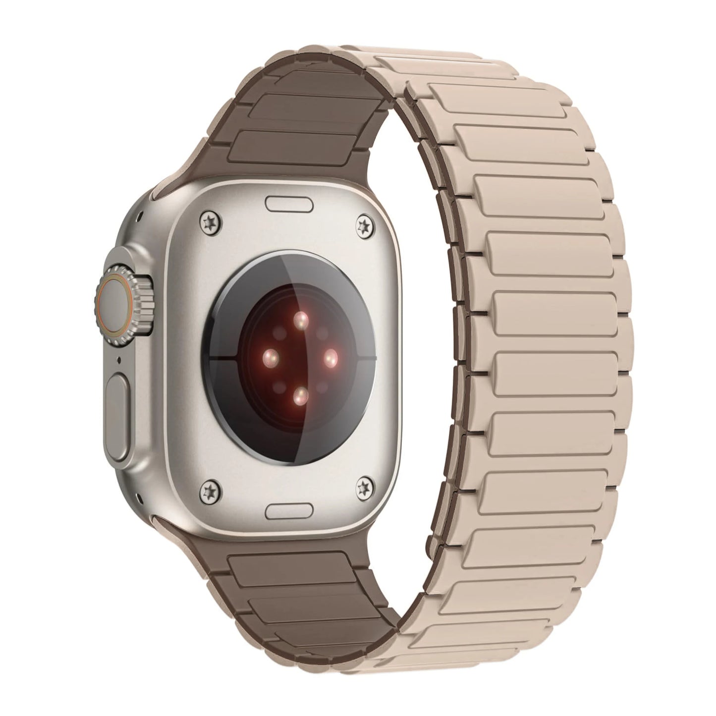 Silicone Magnetic Band for Apple Watch Strap Ultra 3 2 49mm 46mm 45mm 44mm 42mm 40 41mm Bracelet IWatch Series 11 10 9 8 7 6 SE