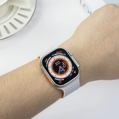 Silicone Magnetic Band for Apple Watch Strap Ultra 3 2 49mm 46mm 45mm 44mm 42mm 40 41mm Bracelet IWatch Series 11 10 9 8 7 6 SE
