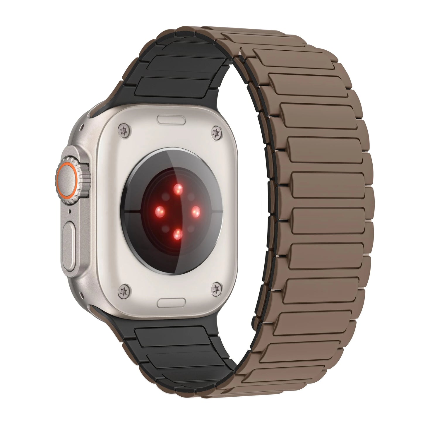 Silicone Magnetic Band for Apple Watch Strap Ultra 3 2 49mm 46mm 45mm 44mm 42mm 40 41mm Bracelet IWatch Series 11 10 9 8 7 6 SE