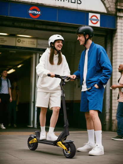 OOTD S10 E-Scooter 1400W Brand Motor 48V20AH Battery City Off-Road Electric Scooter Adult 10-inch Road Tires Foldable EScooters