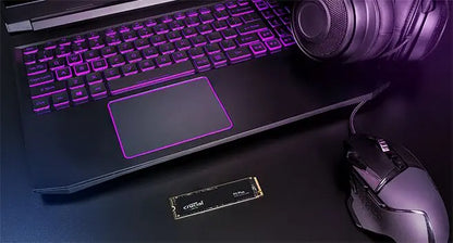 Crucial P3 Plus 1TB 2TB PCIe Gen4 3D NAND NVMe M.2 SSD, Up to 5000MB/s Solid State Drive for Gaming PC and Laptop(OEM Package)