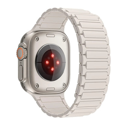 Silicone Magnetic Band for Apple Watch Strap Ultra 3 2 49mm 46mm 45mm 44mm 42mm 40 41mm Bracelet IWatch Series 11 10 9 8 7 6 SE