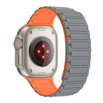 Silicone Magnetic Band for Apple Watch Strap Ultra 3 2 49mm 46mm 45mm 44mm 42mm 40 41mm Bracelet IWatch Series 11 10 9 8 7 6 SE